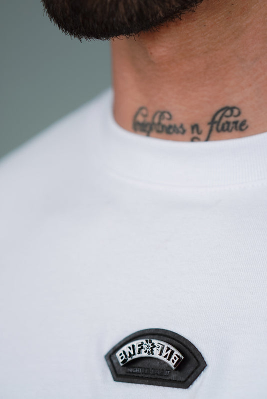 Camiseta BBBLUE Disciples Elemental Insignia-N Blanco