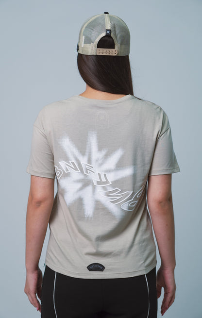 Camiseta Nocturnal Activity BBGIRL2 Beige