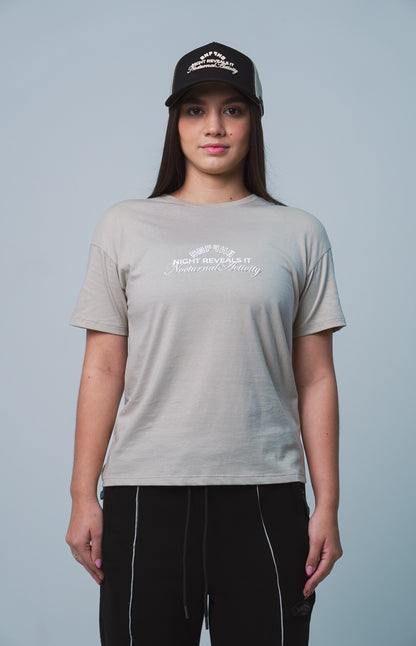 Camiseta Nocturnal Activity BBGIRL2 Beige