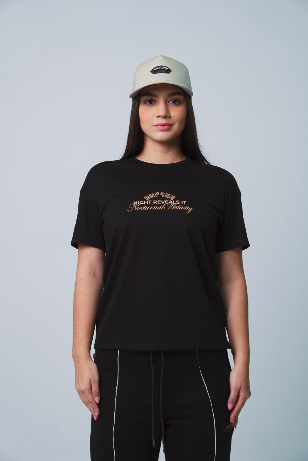 Camiseta Nocturnal Activity BBGIRL3 Negro