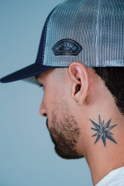 Gorra BBBLUE Disciples Insignia-N Navy Gris