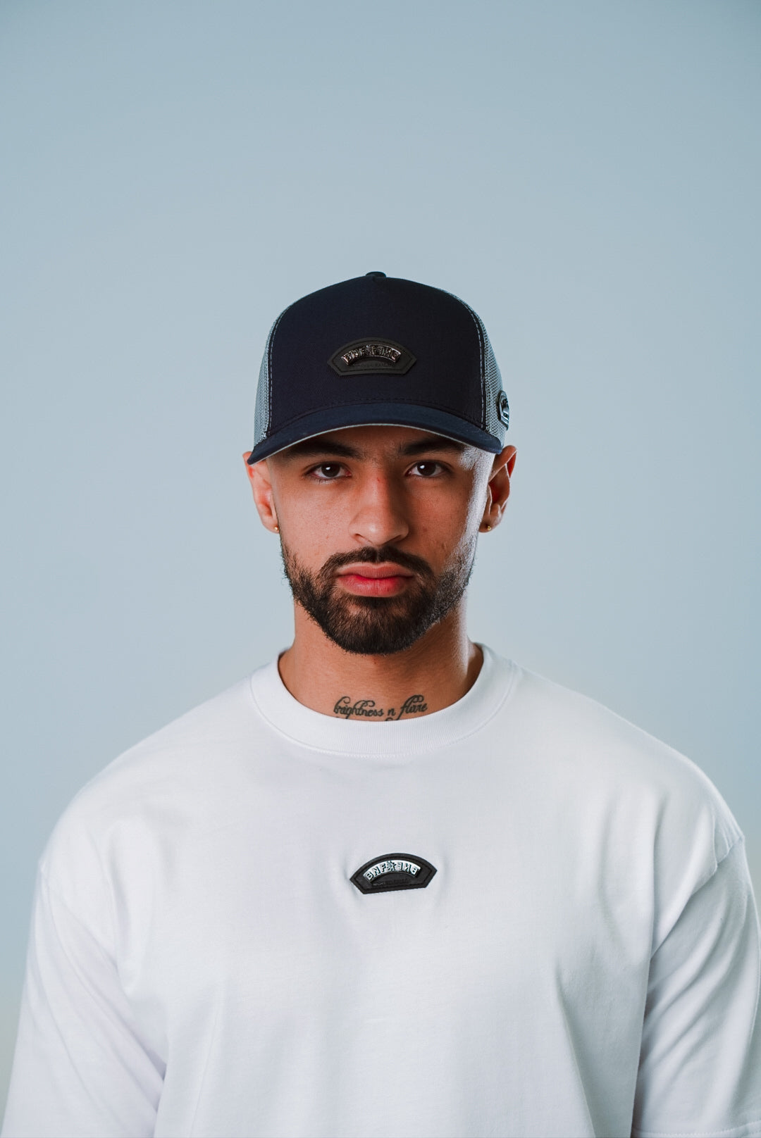 Gorra BBBLUE Disciples Insignia-N Navy Gris