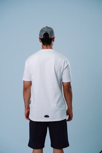 Camiseta BBBLUE Disciples Elemental Insignia-N Blanco