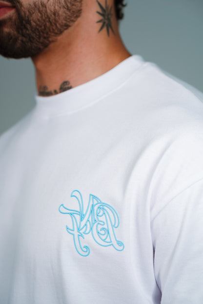 Camiseta BBBLUE Disciples Intertwined Blanco