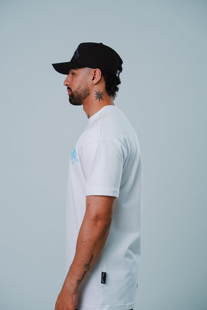 Camiseta BBBLUE Disciples Intertwined Blanco