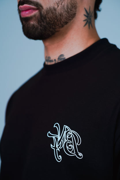 Camiseta BBBLUE Disciples Intertwined Negro