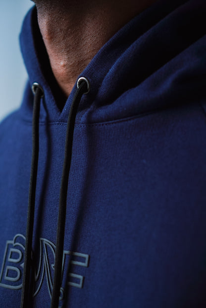 Hoodie BBBLUE Disciples Shuriken Navy