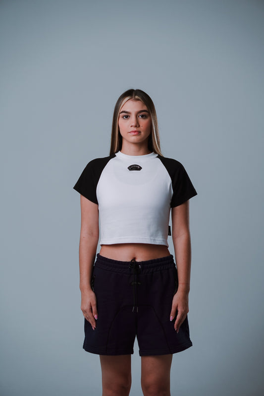 Camiseta BBBLUE Disciples Insignia-NG Blanco Negro